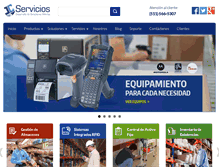 Tablet Screenshot of jc-servicios.com